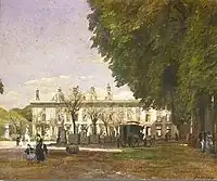 The ruins of Saint Cloud (1871)