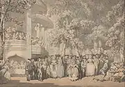 "Vauxhall Gardens", ca. 1784