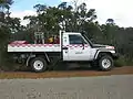 Toyota Landcruiser (FA2 - fire allowance officer in 2nd), Swan Coastal District, October 2013.