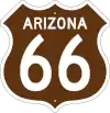 US 66 route marker