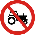 No tractors or slow-moving vehicles