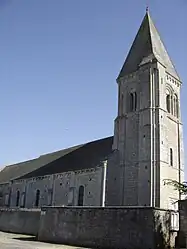 The church in Vienne-en-Bessin