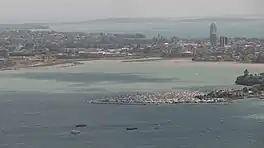 View of Shoal Bay from the Sky Tower