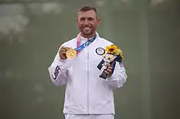 Vincent Hancock in 2021