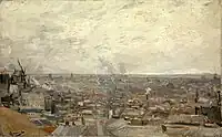 View of Paris from Montmartre1886Kunstmuseum Basel, Basel, Switzerland (F262)