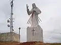 View of the Divine Mercy monument.
