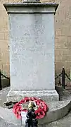 War Memorial in front of St Mark's Church, Nottingham Road (Grade II listed)