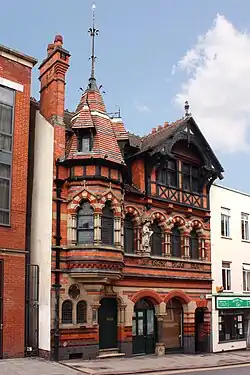 Offices, George Street, Nottingham, by Watson Fothergills, 1895