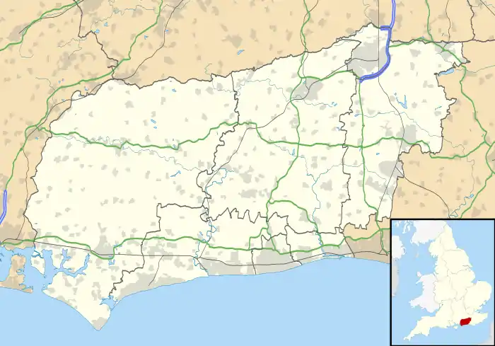 Angmering is located in West Sussex