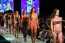 Image 19Swimwear presented during a final walk through at Miami Fashion Week (from Women's beachwear fashion)