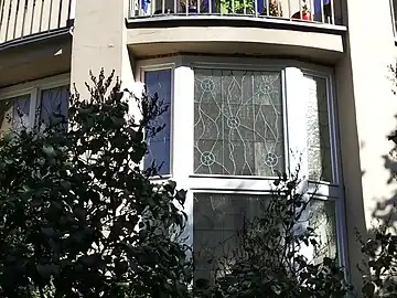 Stained glass window