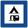 Sign 365-60Camping and caravan site