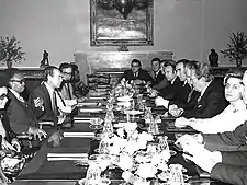 1977 Angola-Yugoslavia official talks on Brijuni islands.