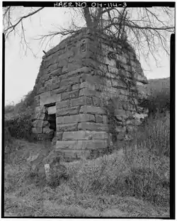 Buckhorn Iron Furnace near Pedro